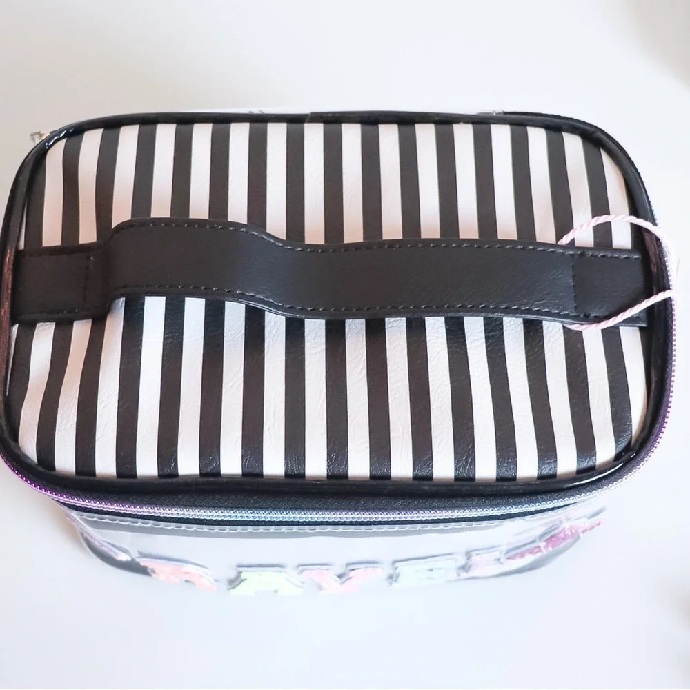 OMG Accessories Travel Clear Glam Makeup Bag - Picture 4 of 7